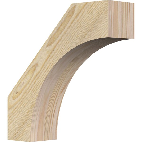 Ekena Millwork 4"W x 14"D x 14"H Westlake Rough Sawn Knee Brace, Douglas Fir BRC04X14X14WTL00RDF - main